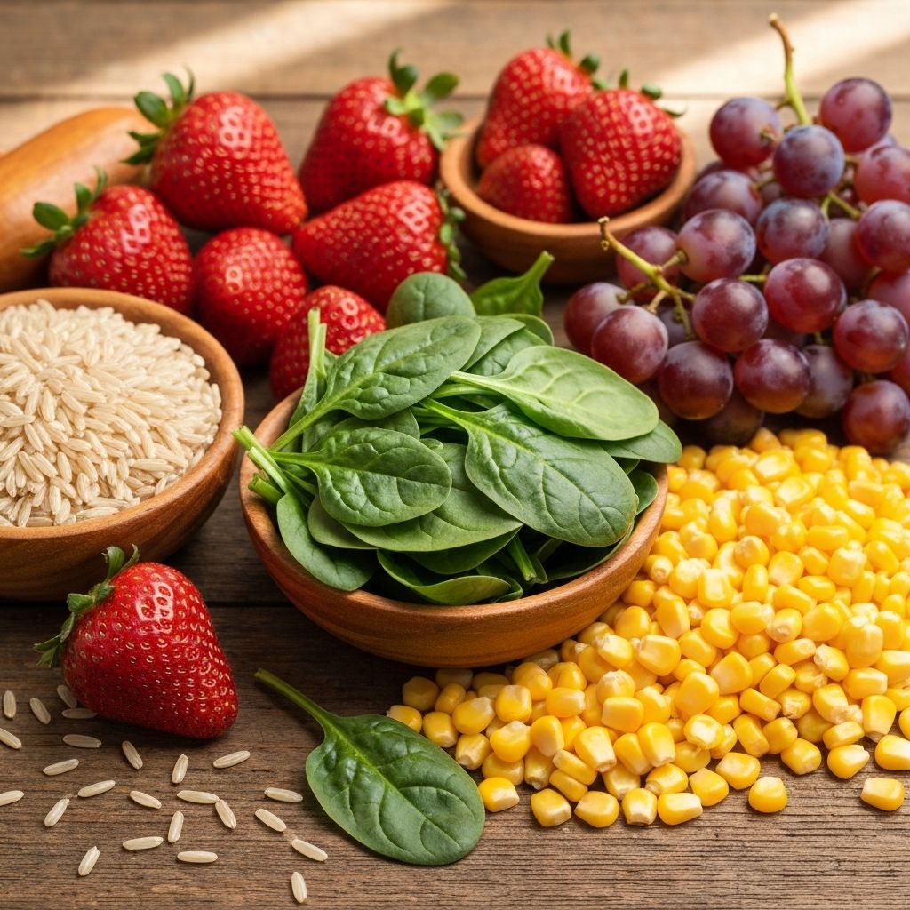 Natural ingredients and whole foods